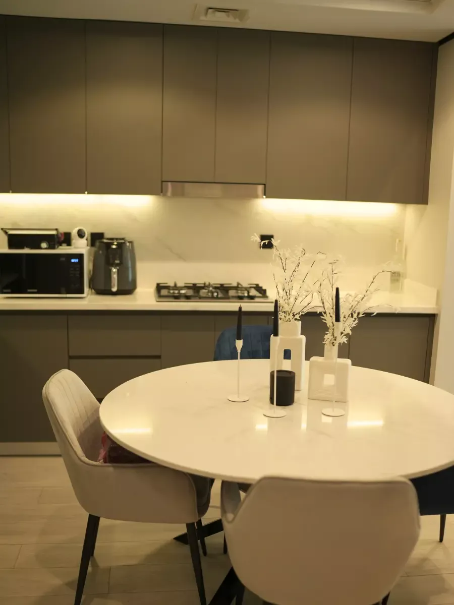 Kitchen and dining